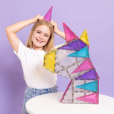 Glitter Unicorn 56pc - Connetix