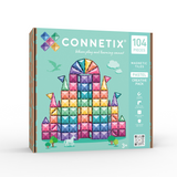 Creative Pack Pastel 104pcs Magnetic Tiles - Connetix