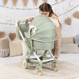 Zeo Doll Pram Bayer Sage Green
