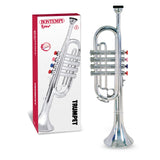 Toy Silver Trumpet 42cm