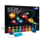 3D Solar System Light Up Poster Board - Kidzlabs