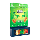 Dinosaur Puzzle by Number Activity Pad - Plus Plus