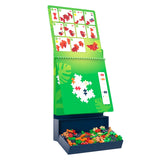 Dinosaur Puzzle by Number Activity Pad - Plus Plus