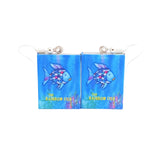 The Rainbow Fish book earrings