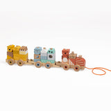 Pullalong Wooden Blocks Train - Eureka Kids