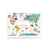 World Map Floor Puzzle - Mindful and Co