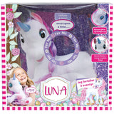 Unicorn Plush Luna w/ 3 Fairytales  - Bambolina