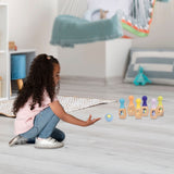 Bluey Wooden Skittles Bowling Pin Set