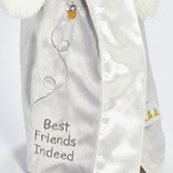 Buddy Blanket Bloom Bunny Grey 40cm - Bunnies By The Bay