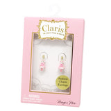 Claris Fashion Earrings - Pink Poppy