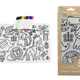 Reusable Silicone Colouring Drawing Mat - Koala Dream