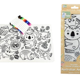 Reusable Silicone Colouring Drawing Mat - Koala Dream