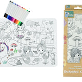 Reusable Silicone Colouring Drawing Mat - Koala Dream