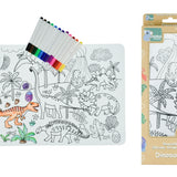 Reusable Silicone Colouring Drawing Mat - Koala Dream