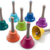 Rainbow Musical Hand Bells 8pc - Artiwood