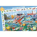 Secrets of the Sea 200 Piece Jigsaw Puzzle - Djeco
