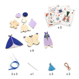 DIY Yourself Butterflies Bag Charms - Djeco