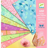 Origami  Paper Haru 100 sheets - Djeco