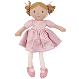 Amelia Linen Doll with Brown Hair - Bonikka