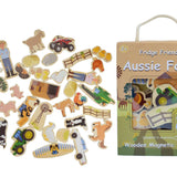 Aussie Farm Magnets 35pc - Koala Dreams