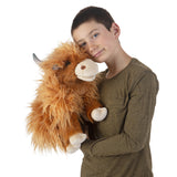 Highland Cow Hand Puppet - Folkmanis