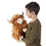 Highland Cow Hand Puppet - Folkmanis
