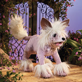 Chinese Crested Dog Hand Puppet - Folkmanis