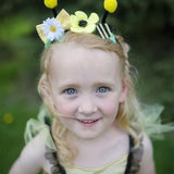 Bumble Bee Dress with headband Size 3-4 - Great Pretenders