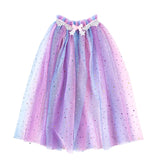 Rainbow Unicorn Cape & Headband size 4-6 - Great Pretenders
