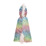 Rainbow Reversible Unicorn Dragon Cape - Great Pretenders