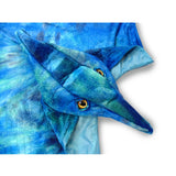 Blue Pterodactyl Hooded Cape - Great Pretenders