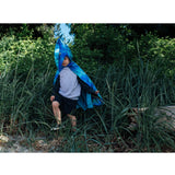 Blue Pterodactyl Hooded Cape - Great Pretenders
