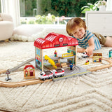 Portable Train Station Set - Hape