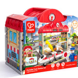 Portable Train Station Set - Hape