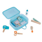 Wooden Hairdresser Playset in Carry Bag