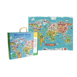 World Map 500pc Jigsaw Puzzle