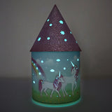 Stardust Unicorn Colour Changing Lantern - Pink Poppy