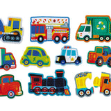 Lets Begin Puzzle Vehicles 2pc - Crocodile Creek