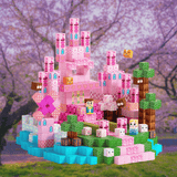 Magnetic Building Blocks 100pc Set Blossom Kingdom - Miniblox