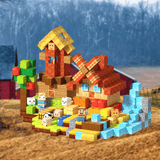 Magnetic Building Blocks 100pc Set Happy Farm - Miniblox