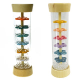 Rainmaker Rattle Wooden Pastel - Kaper Kids