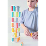 Wooden Pisa Tower Balancing Game