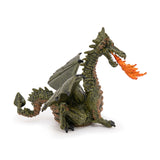 Green Winged Dragon with Flame - Papo