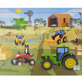 Aussie Farm Vehicles Jigsaw Puzzle 24pcs