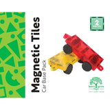 Car Base Pack 2pc  Magnetic Tiles - Learn and Grow Toys