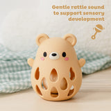 Bear Silicone Rattle - Tiger Tribe