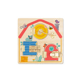Latches Activity Wooden Puzzle Board -