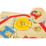 Latches Activity Wooden Puzzle Board -
