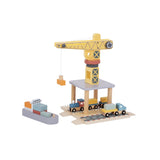Port Crane Cargo Set - Tooky Toy