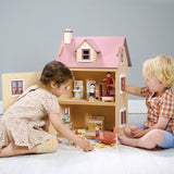 Foxtail Villa Dollhouse including furniture - Tender Leaf Toys